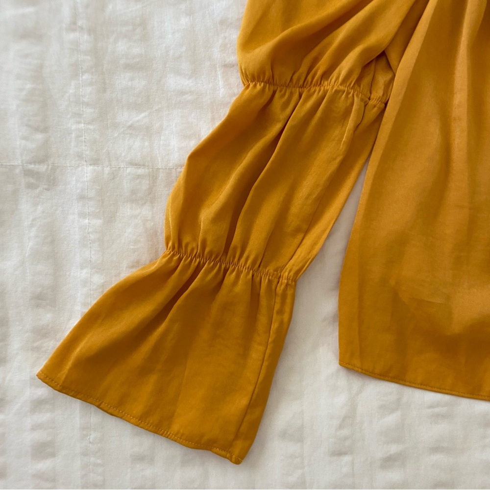 Bcbgeneration Yellow Square Neck Blouse - image 7